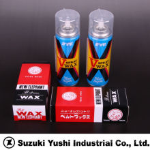 Suzuki Yushi Industrial solid and spray belt wax for improving friction force in flat belt and V-belt. Made in Japan